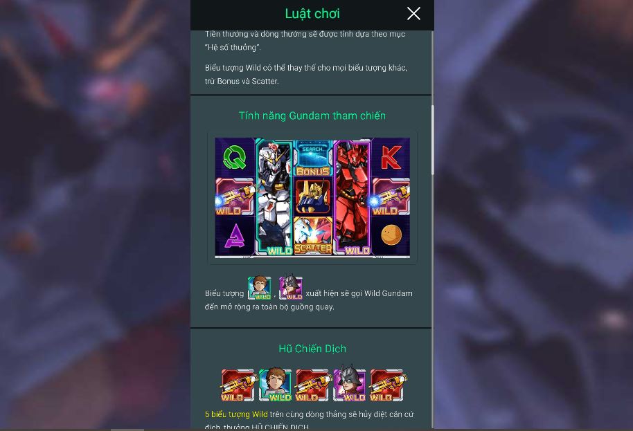 Kinh nghiệm chơi Gundam tại nhà cái UK88bet