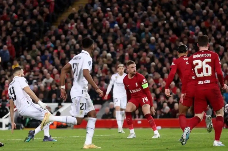 Trận thua của Liverpool trước Real Madrid ngày 21/02