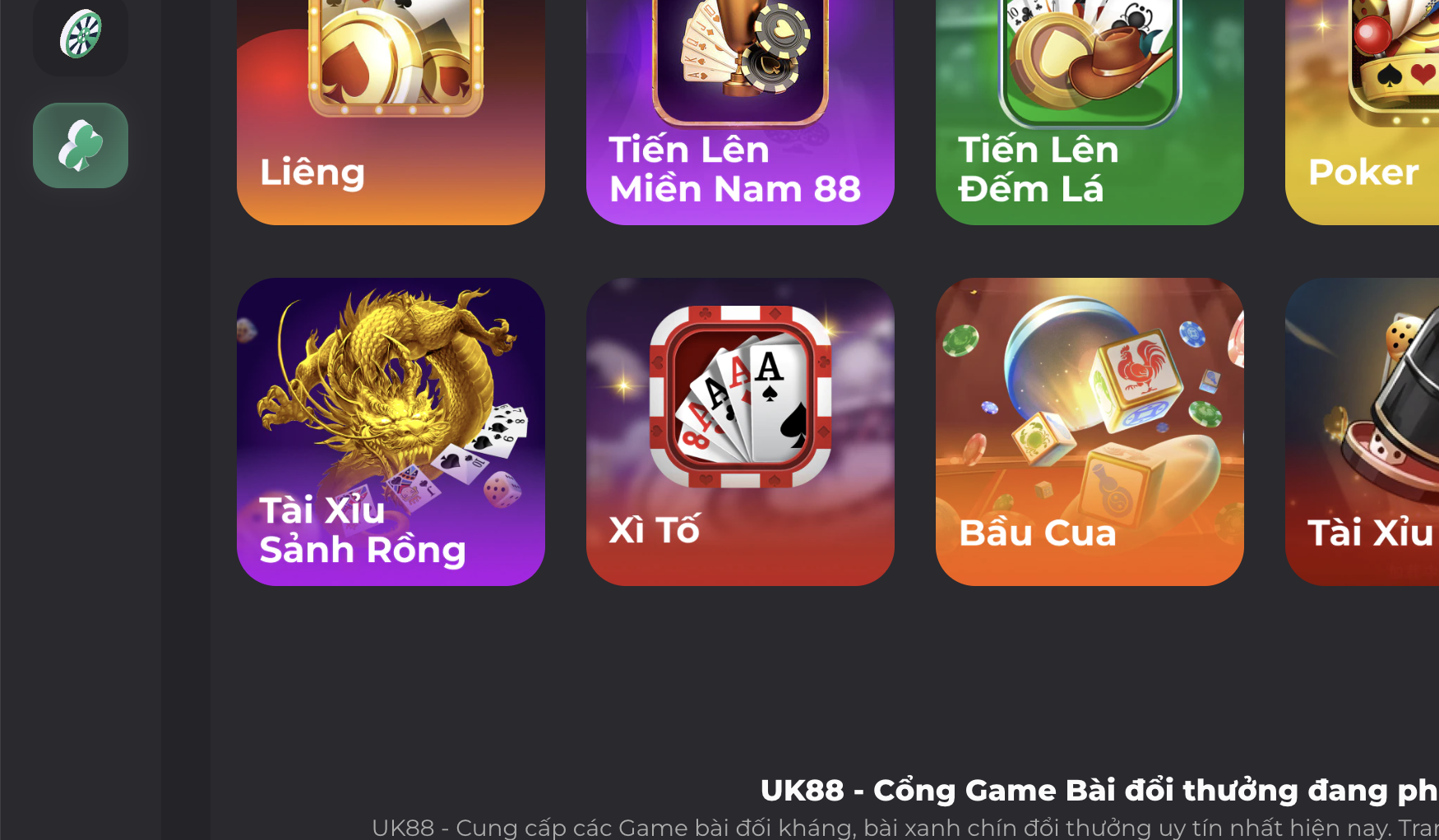 Xì tố là thể loại game bài hết sức hấp dẫn tại nhà cái UK88 VIP