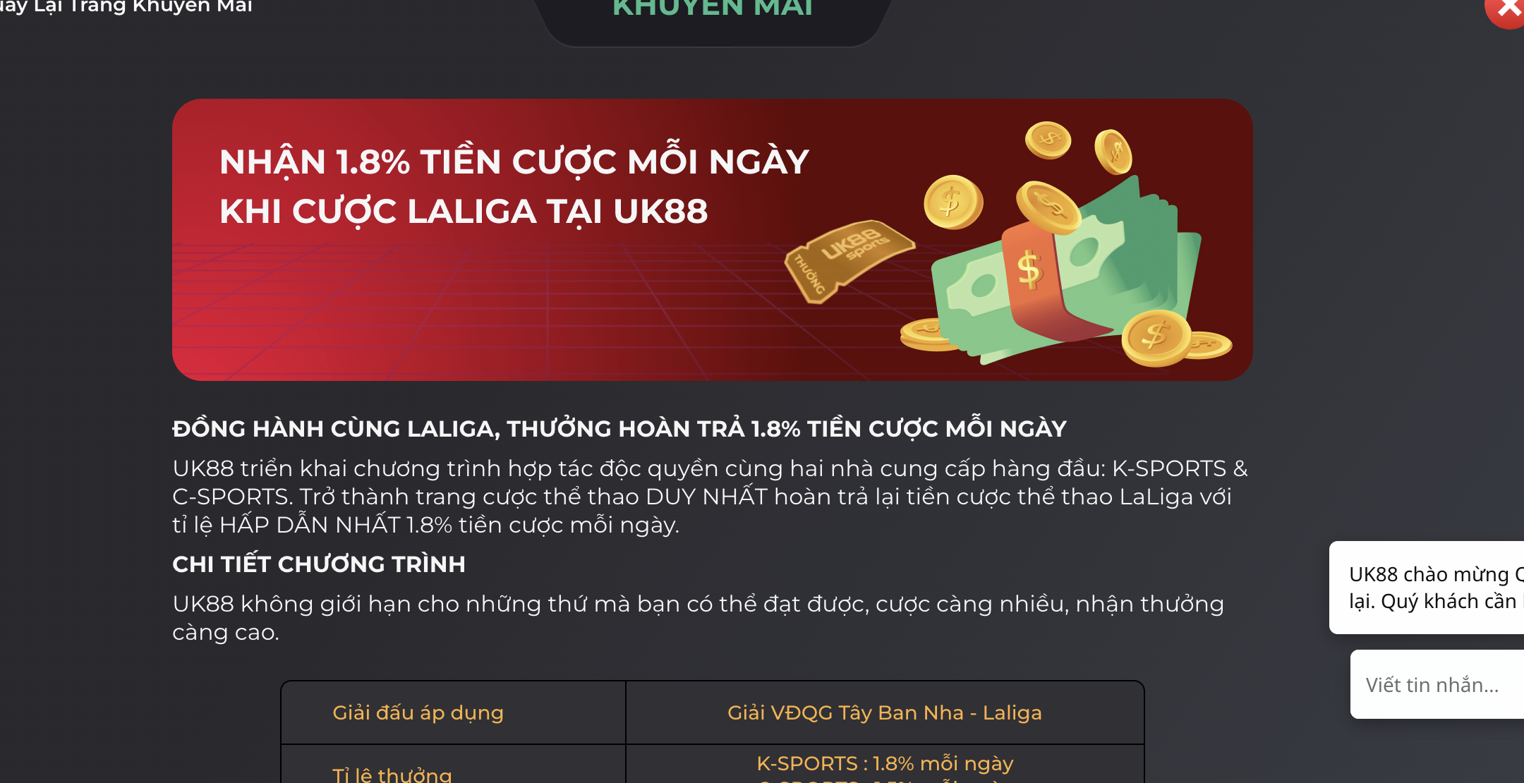 Tổng hợp điều kiện để anh em có thể nhận thưởng từ link vao UK88