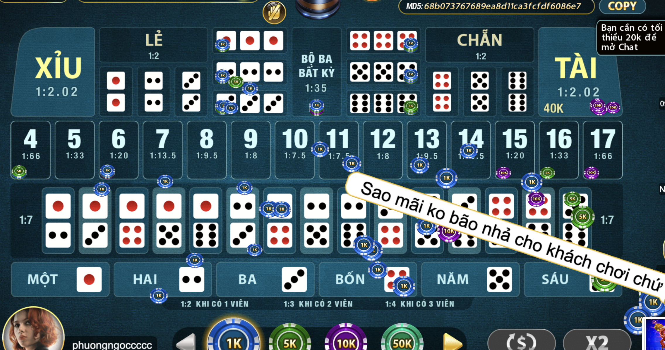 Tài xỉu sảnh rồng là tựa game đầy sự thú vị của nhà cái UK88 VIP