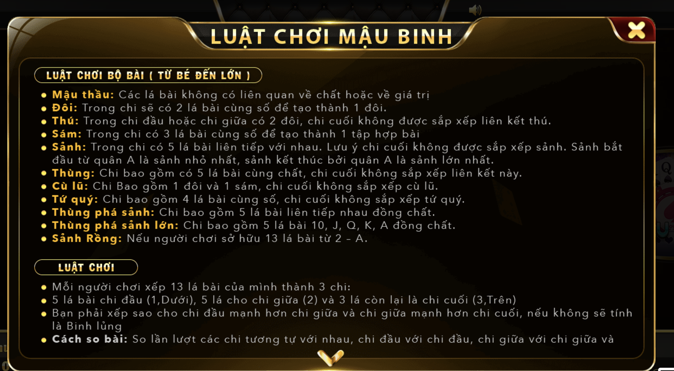 Mậu binh là game bài dựa vào trí tuệ