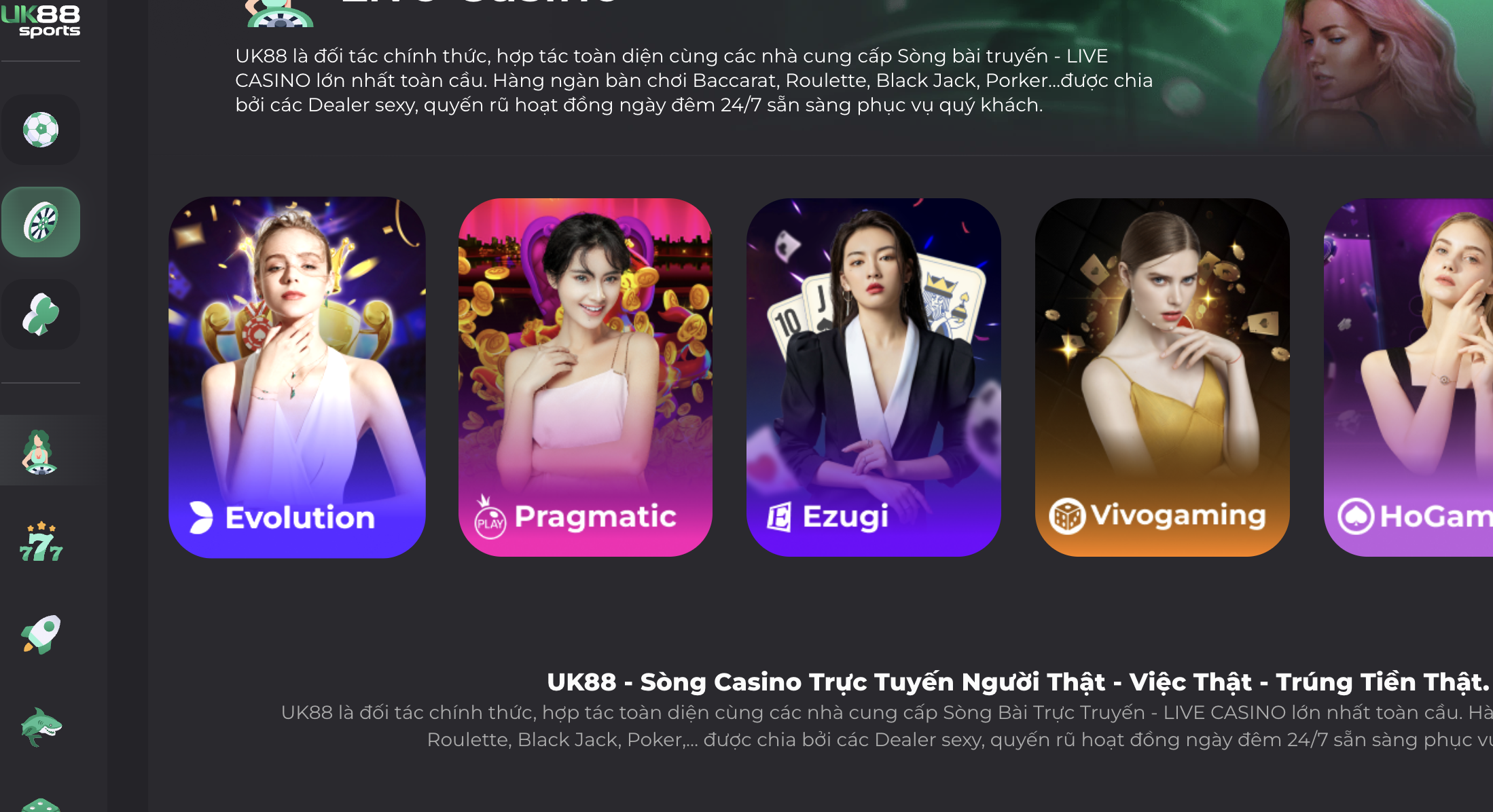 Những ưu điểm thú vị xoay quanh tựa game Roulette tại UK88