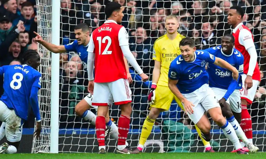 UK88 bất ngờ khi Everton thi đấu áp đảo Arsenal