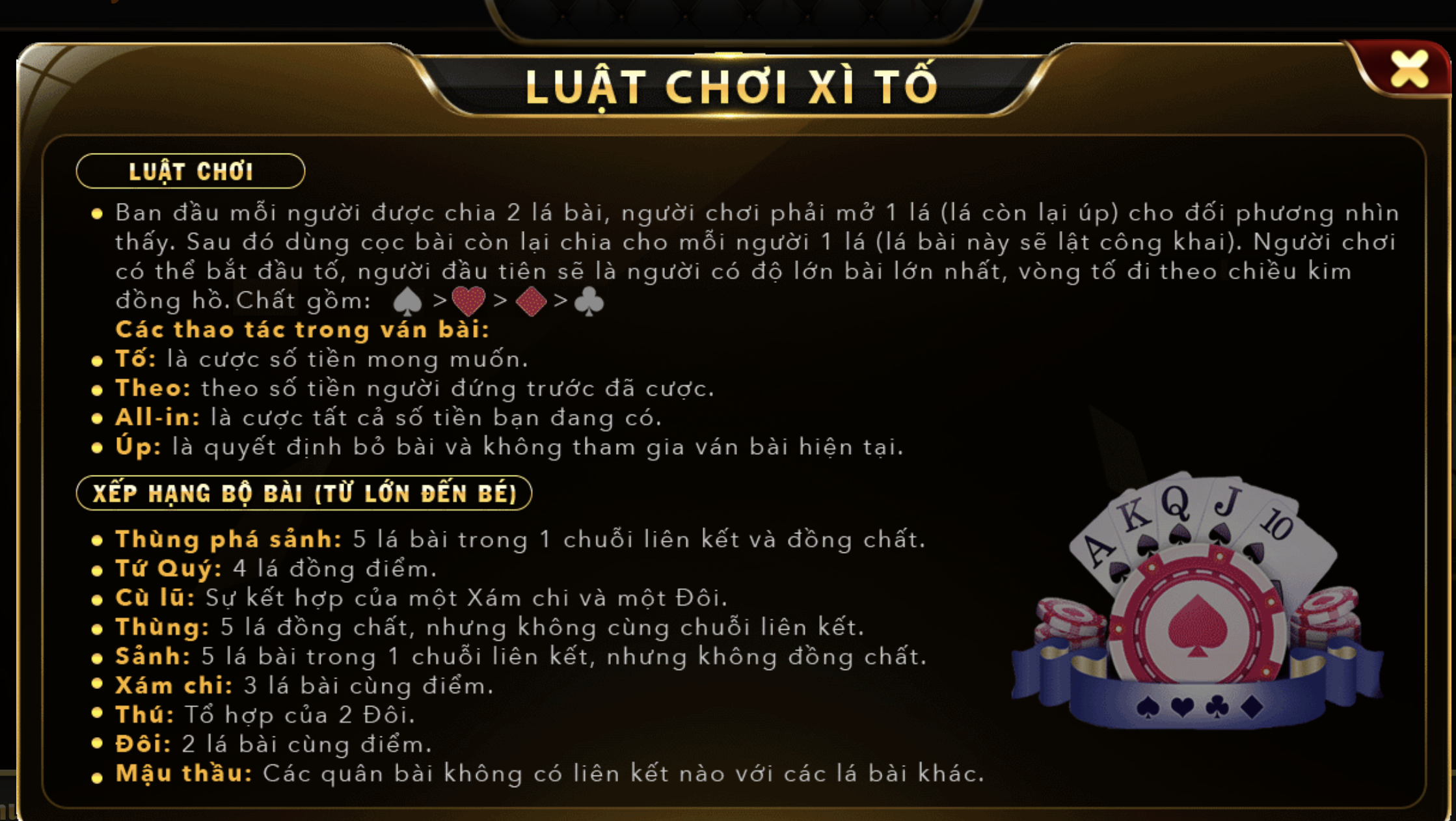 Tuyệt chiêu để chiến thắng game bài Xì tố tại UK88